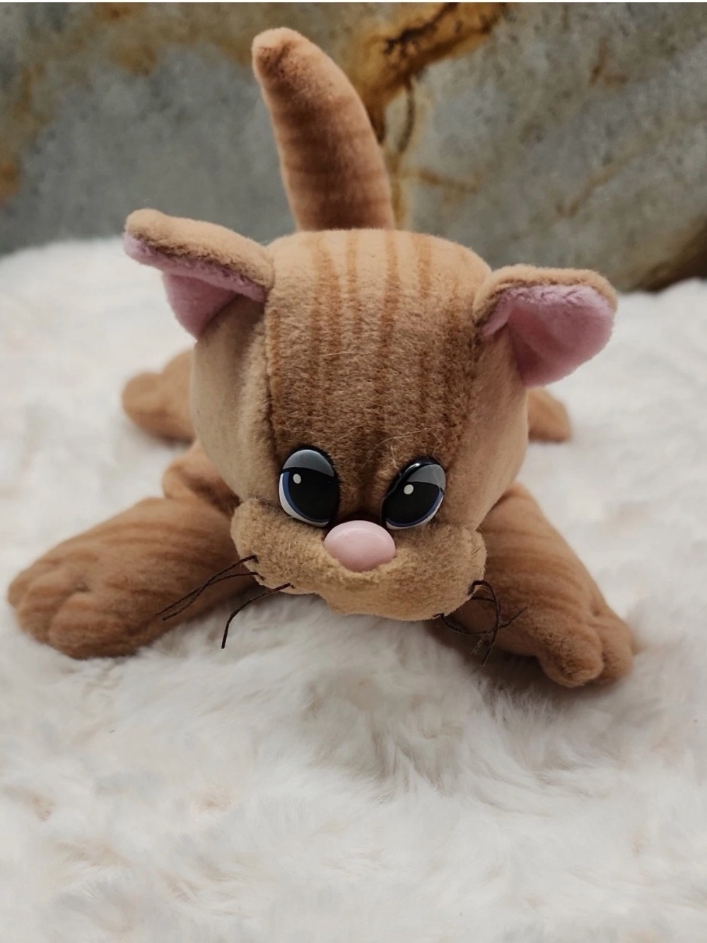 1980s Vintage Pound Puppy Kitten - Like New!